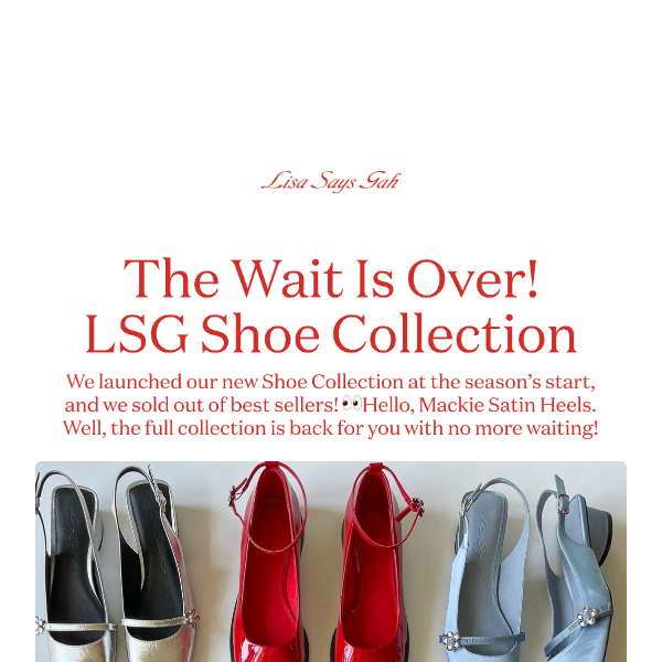 LSG SHOES ARE HERE❣️