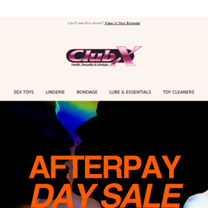 HAPPY AFTERPAY DAY SALE 🛍