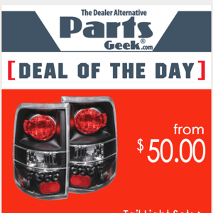 Deals of the Day: Discount Parts Selling Fast!