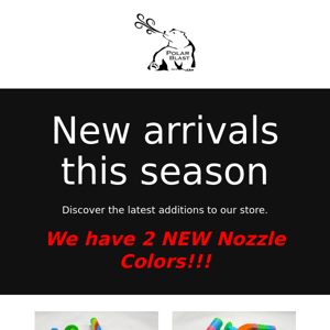 The Polar Blast  ORDER NOW! NEW NOZZLE COLORS!! FREE SHIPPING OVER $15!