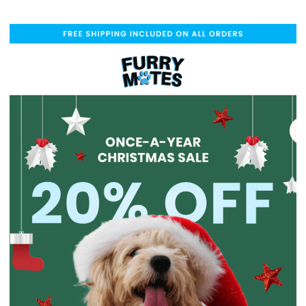 20% Off Storewide – It’s a Christmas Miracle!
