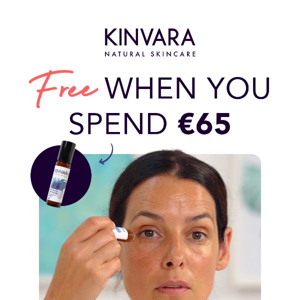 Reminder: Get a FREE Eye Wow! Eye Serum worth €29.95! 😍