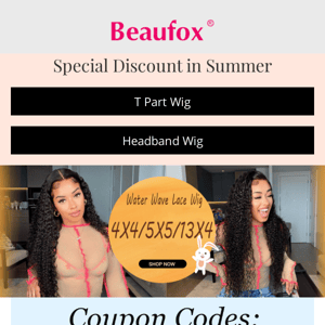 Beaufox Lace Wig Save Up to $229 Today 💋 👍 💋