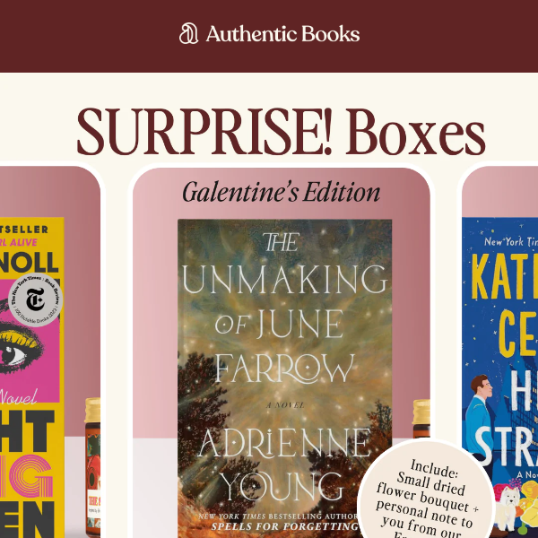 💐Authentic Books Here! SURPRISE! Boxes in Stock!