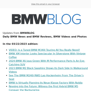 Posts from BMWBLOG for 03/22/2023