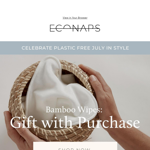 Claim your gift this Plastic Free July