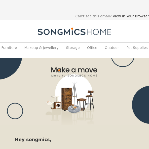 📣 Discover New SONGMICS HOME: 15% OFF, Exciting Prizes Await!