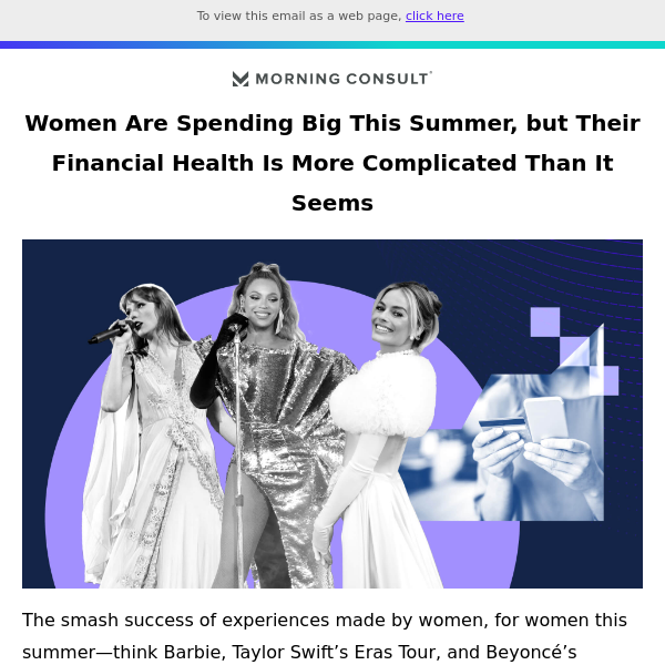The Summer of Women Spending? It’s Complicated