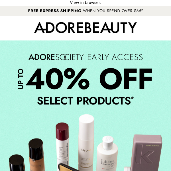 Psst! Afterpay Day early access*