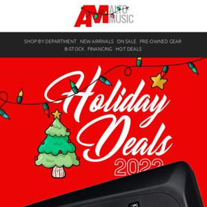 Holiday Deals on KRK, Korg, Focal & more