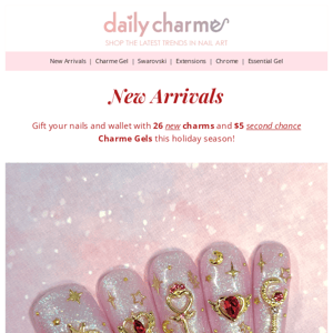 NEW 😍 $5 Charme Gels + much more!