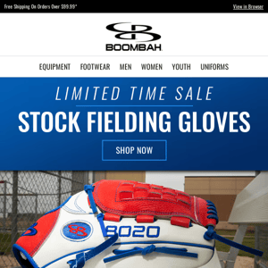 Don't Miss Your Chance to Save Big on Fielding Gloves !