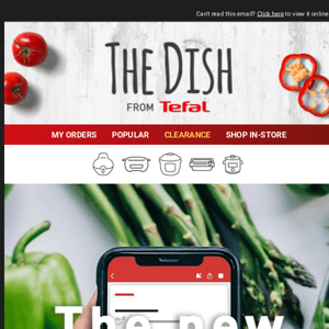👇 The NEW Tefal App has arrived 👇