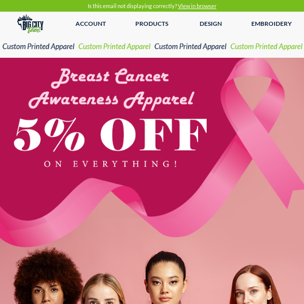 Few hours left for Breast Cancer Awareness Sale!!
