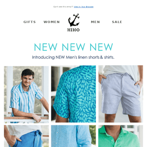 The Linen Look - Shorts + Shirts