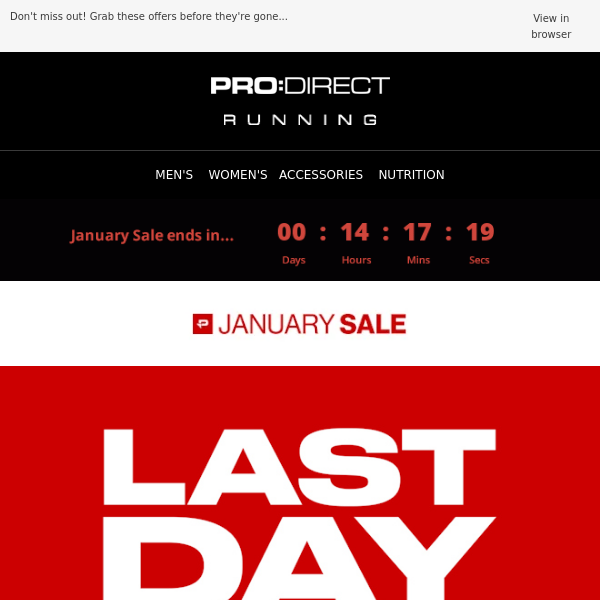 50% Off Pro Direct Running DISCOUNT CODE: (18 ACTIVE) Jan 2024