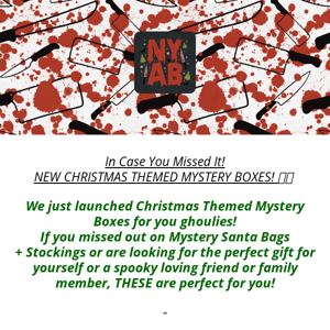 in Case You Missed It! 👉🏼 NEW CHRISTMAS THEMED MYSTERY BUCKETS!!!