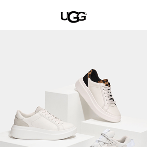 All-white sneakers​