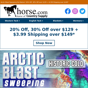 Beat the Cold with 30% Off Your Order