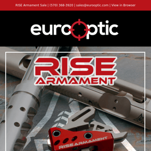 RISE Armament Sale!