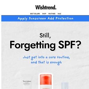 Still, Forgetting SPF 😲❓