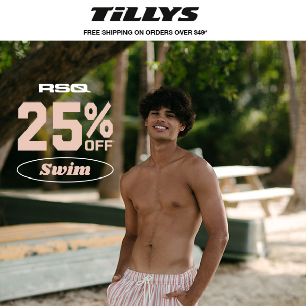 Swim Trunks 25% Off 🏖️ SPRING BREAK DEAL