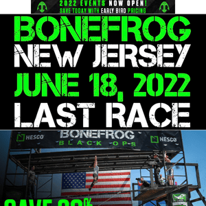 New Jersey - June 18th - ONE WEEK AWAY - LAST RACE OF 2022