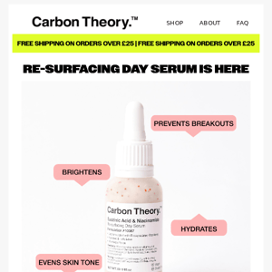 NEW IN 🚨 Re-surfacing Day Serum