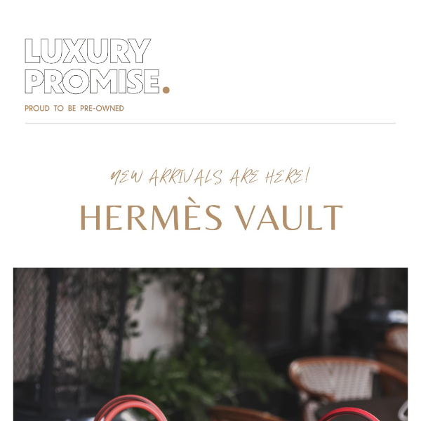 NEW: HERMÈS VAULT 👜