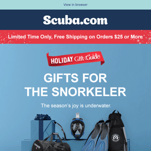 Snorkeler Gift Guide 🎁 🤿