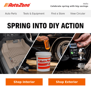 Is your vehicle ready for spring?