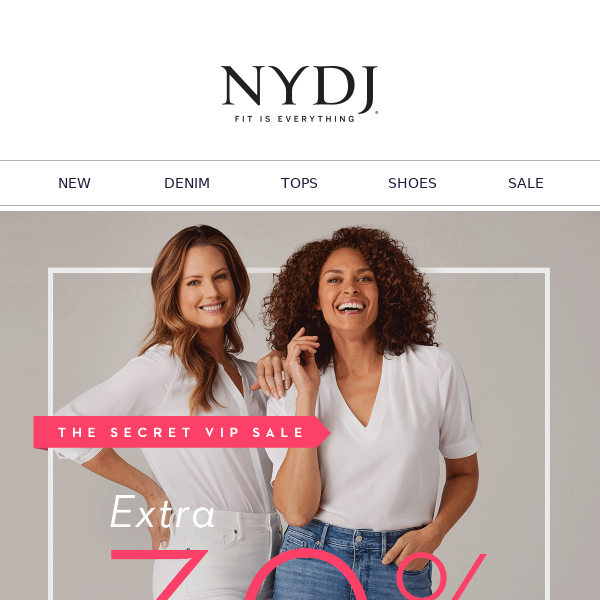 30% OFF VIP Bonus Savings - NYDJ