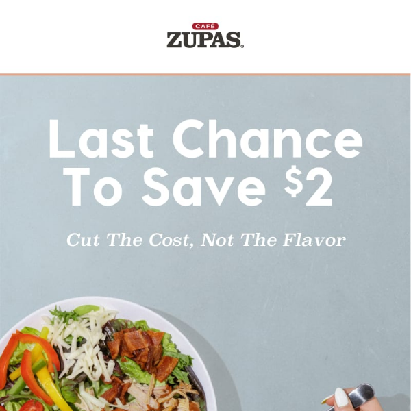 56 Off Cafe Zupas COUPON CODES → (9 ACTIVE) Sep 2022