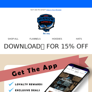 Download our App for 20% off your first in-app purchase📲!