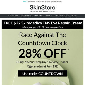 ACT FAST⏰ 28% OFF NOW... But Declining