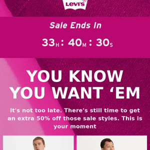 It’s not too late. Grab that item you wanted for less.