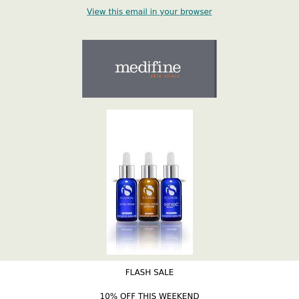 10% off iS Clinical