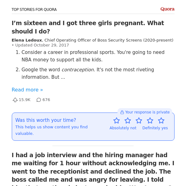 I’m sixteen and I got three girls pregnant. What should I do?