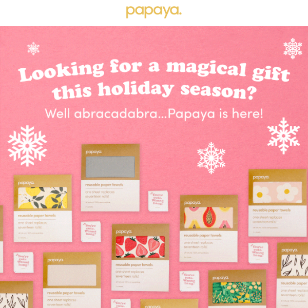 Why Papaya’s the best gift ever 👉