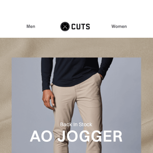 BACK IN STOCK: AO Jogger Coast & Pacific Blue