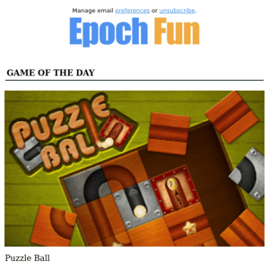 All you have to do is get the ball in the goal! - EPOCH FUN