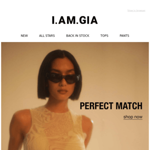 PERFECT MATCH | SHOP SETS