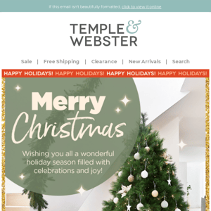 🎄Merry Christmas from Temple & Webster!