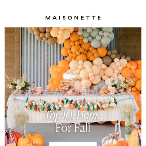 Our Top 10 For Fall Decor 🧡🍎🍂
