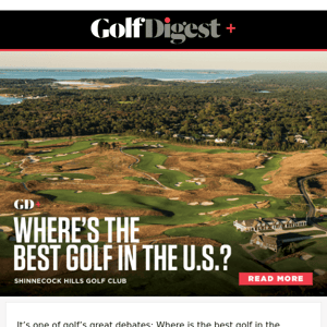 Where’s the best golf in the U.S.?