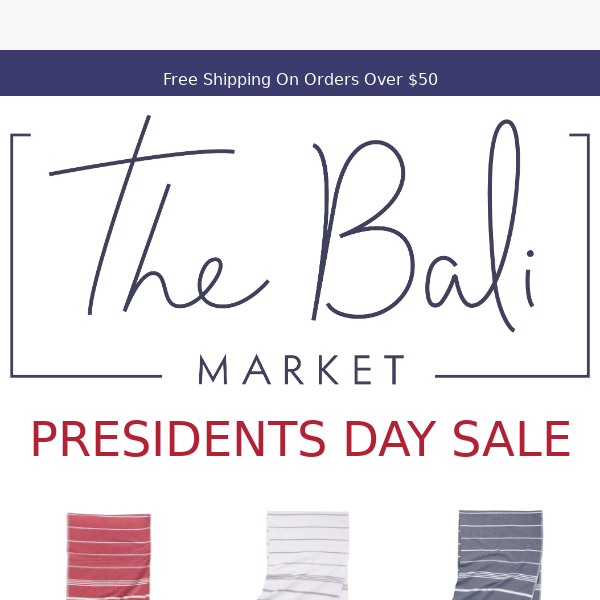 The Presidents Day Sale is ON