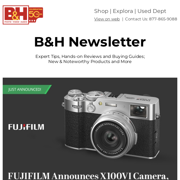 New 40MP Fujifilm X100VI Camera + Prime vs Zoom Lenses, Bird Composition Tips, Best Tripods & More!