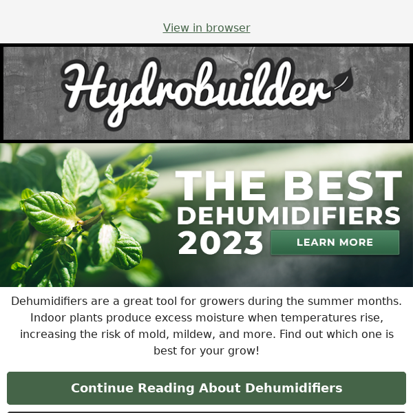 The Results are In ✔️ Our Top Dehumidifiers for 2023