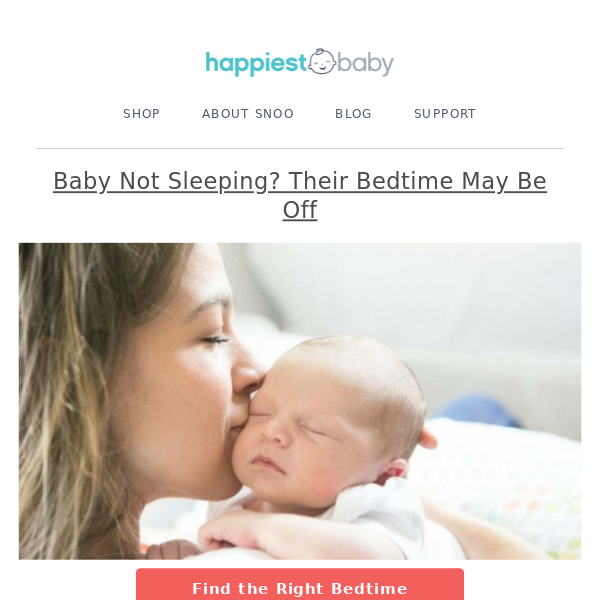 The Ideal Bedtime for Your Baby