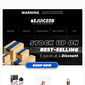 🤝 Limited-Time Deals On Our Top-Selling E-Juices